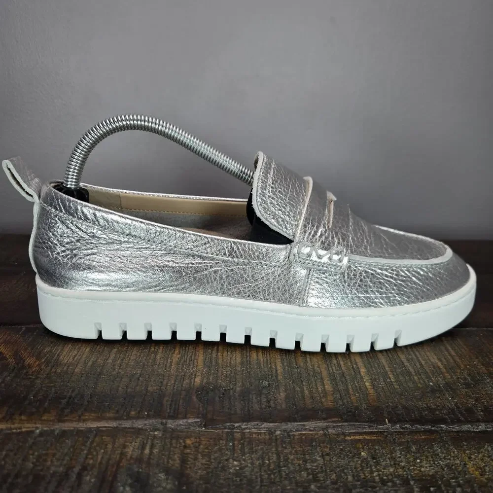Vionic Silver Uptown Loafers - Picture 5 of 11